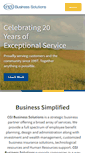Mobile Screenshot of cgibusinesssolutions.com
